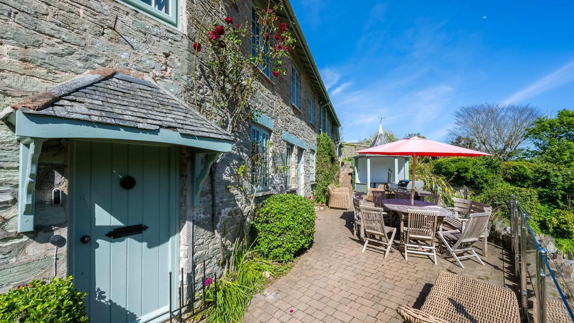 Beautiful House And In *