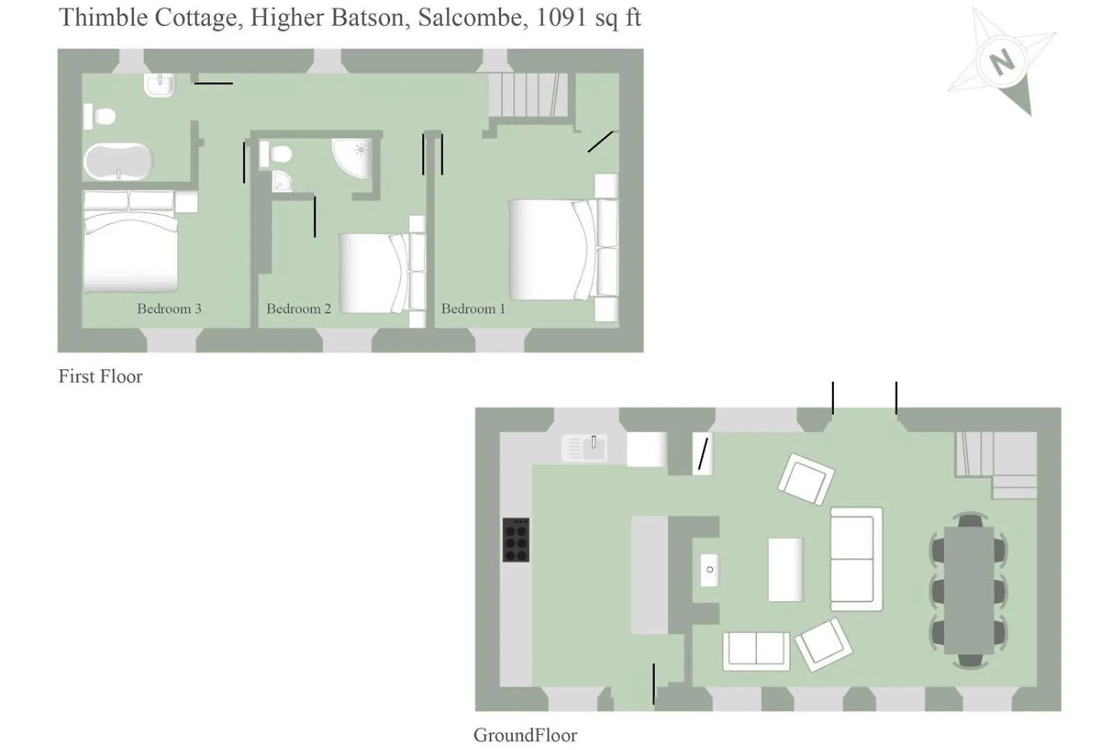 Holiday home Thimble Cottage, *